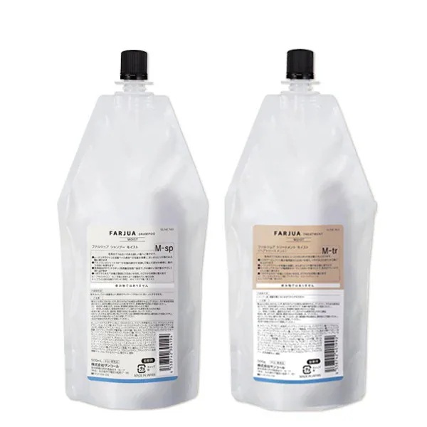 ファルジュア シャンプー 500mL + トリートメント 500g [モイスト・コンセントレート] 詰め替え 選べるセット