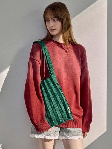 JOSEPH&STACEY公式 ニットバッグ Lucky Pleats Knit M Starry (ALL)