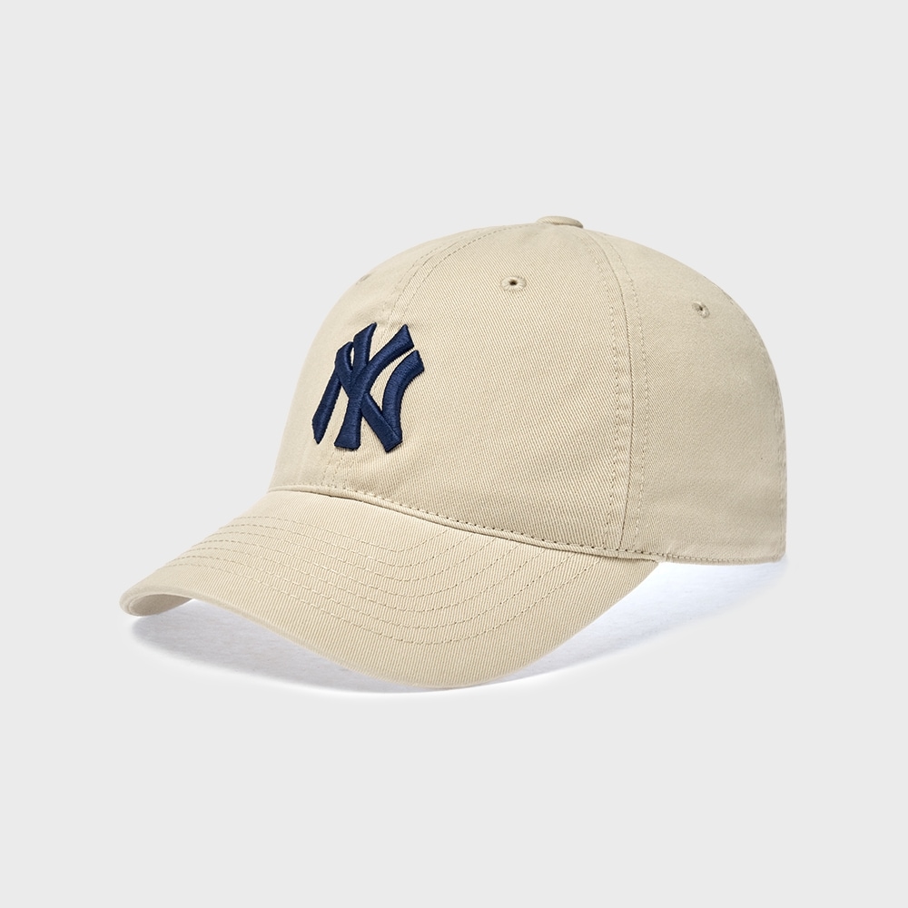 MLB [MLB] エースアンストラクチャーボールキャップ NY (PTN.ベージュ)