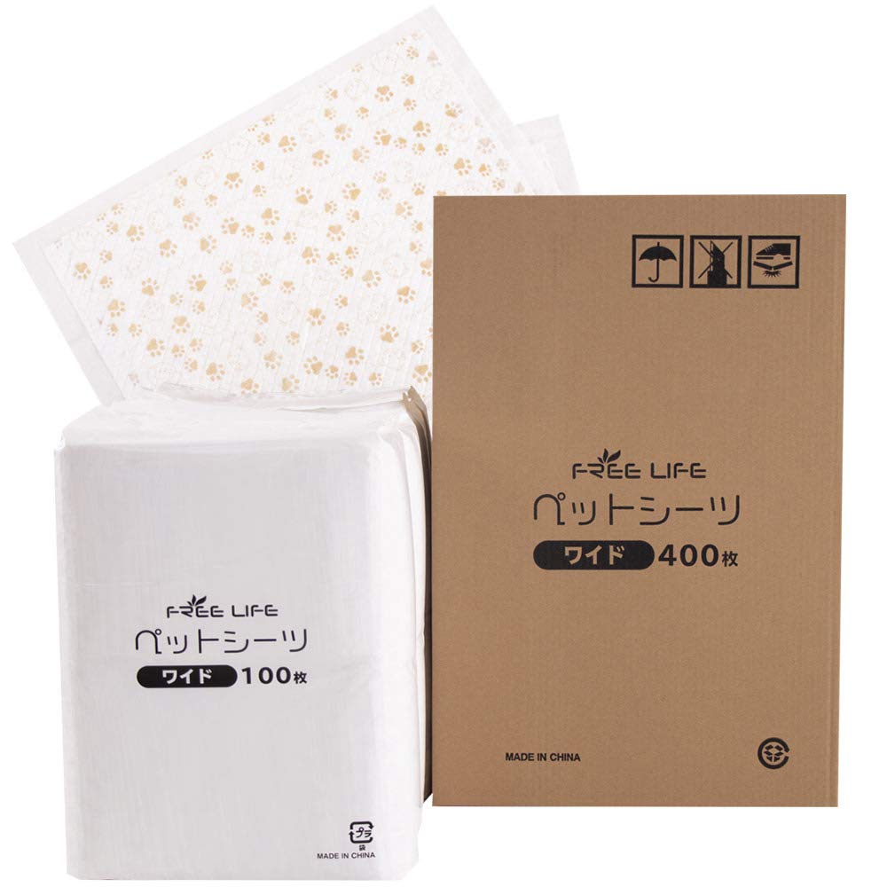 フリーリー ペットシーツ 薄型 ワイド (5 (ワイド 400枚))