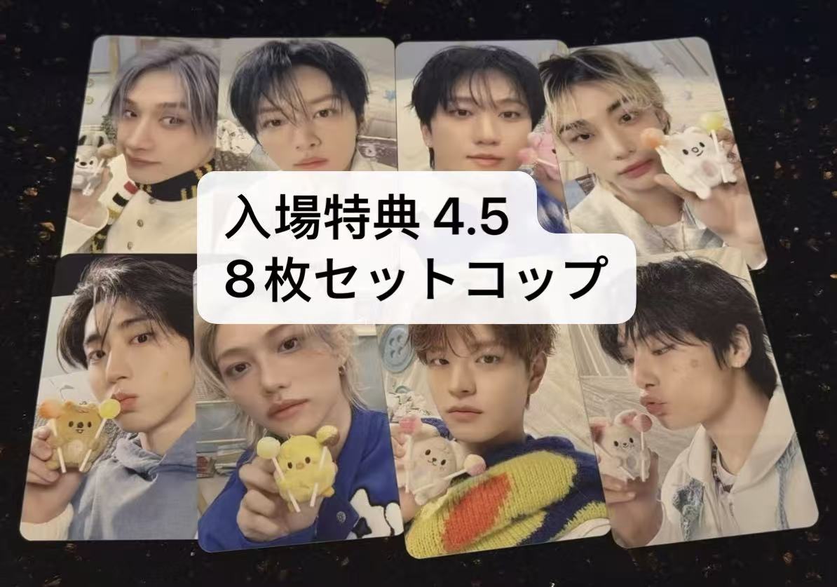 straykids ペンミ　4.5 STAY in Our Little House 6期 ペンミ 入場特典 トレカ 8枚セット