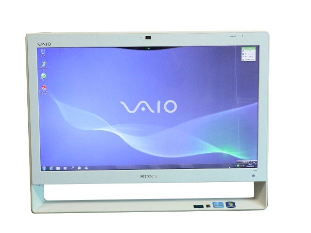 SONY デスクトップパソコン 中古パソコン VPCJ218FJ ホワイト デスクトップ 一体型 本体 Windows7 Core i5 ブルーレイ 地デジ/BS/CS 4GB/1TB 送料無料 中 35,800円