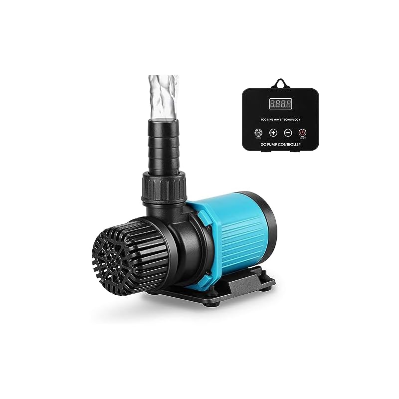 【国内即発】水中ポンプ 小型 エルエンスタジオ DCポンプ 20段階流量調整 ウォーターポンプ ウェーブポンプ 水流作り 水陸両用 小型給水ポンプ 最大吐出量2000L/H 最大揚程3m 水流ポンプ