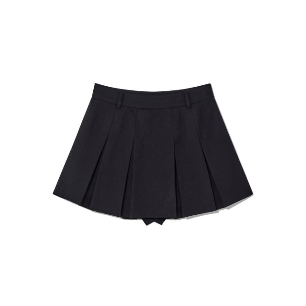 GLOWNY IVY PLEATED MINI SKIRT NAVY GY24ASK011NA
