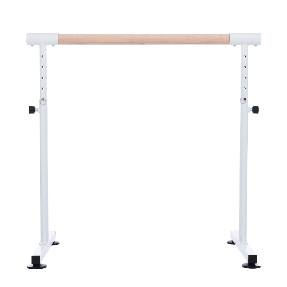 【大好評！最安値挑戦!】【国内即発送】バレーバー バレエバー スタンド バレエ バー レッスンバー 高さ 5段階 85cm 90cm 95cm 100cm 105cm 調整 天然木