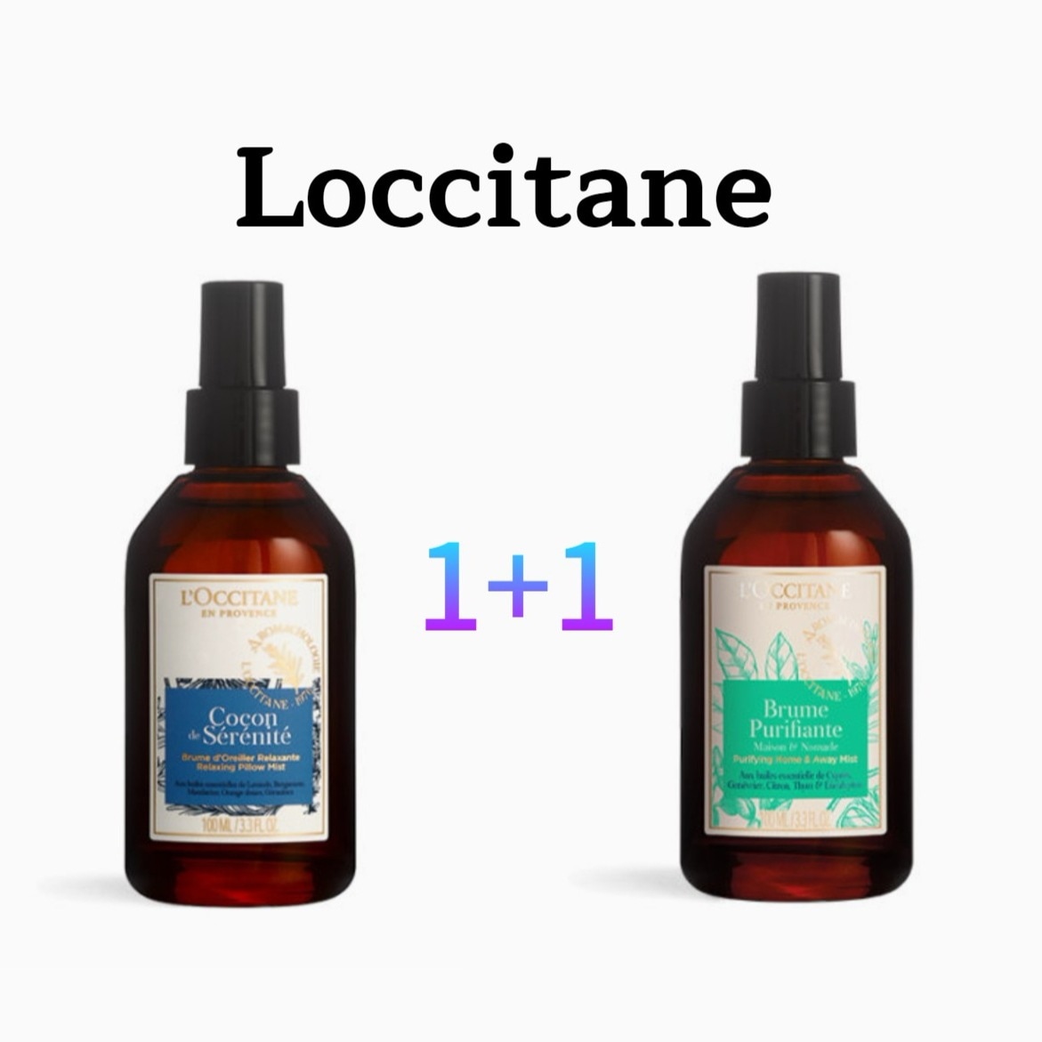 [loccitane]【1+1】 BTSミスト ロクシタン Relaxing pillow mist [100ml]