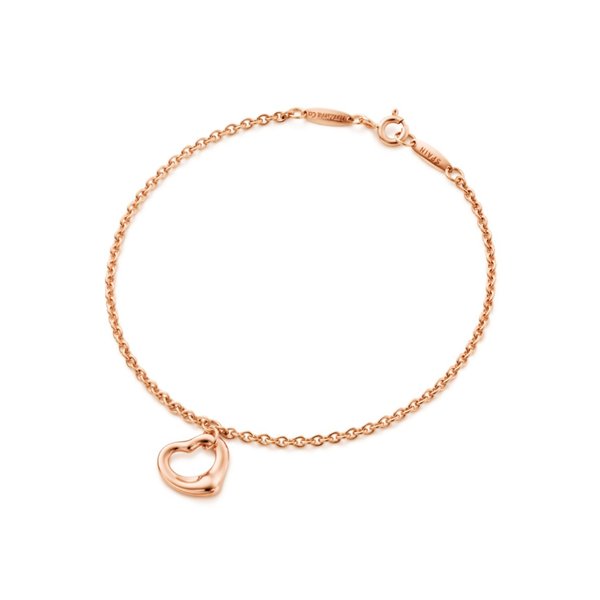 買得 TIFFANY ティファニー ブレスレット チェーン ハート 18K ローズゴールド ブレスレット - flaviogimenis.com.br