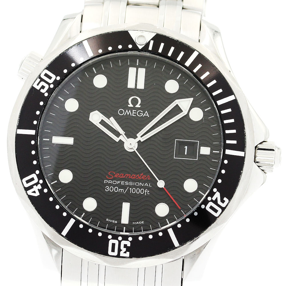 オメガ OMEGA 212.30.41.61.01.001 シーマスター300 デイト クォーツ メンズ _893532【中古】