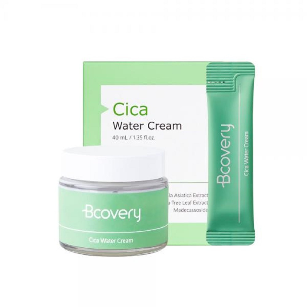 韓国-KBEAUTY-早い鎮静敏感肌 鎮静 保湿 シカ 水分クリームセット 80ml + 2ml x 20スティック 弱酸性低刺激-K COSMETICS