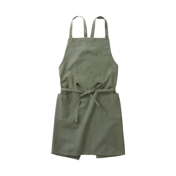 （まとめ） レップ ソルエプロン カーキ 1着 [x2セット] 4,815円