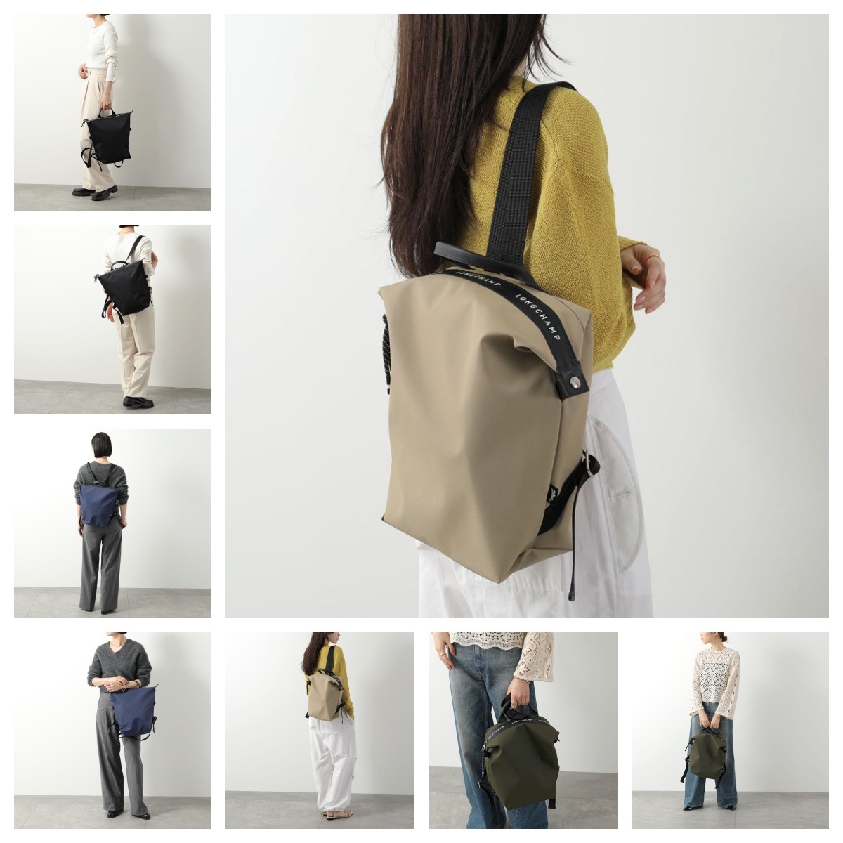 10166 HSR【在庫処分!即納】バックパック LE PLIAGE ENERGY L ル プリアージュ レディース頑丈 防水 ハン ドバッグ トートバッグ リュック 鞄6色 2wayバック 旅行 超