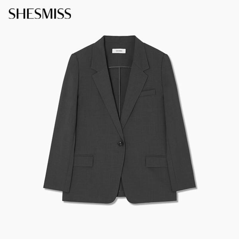 ミニマルなシングルボタン仕立てのジャケット_SWWJKQ22130_DG