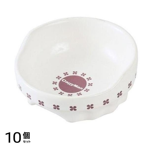 ドギーマン 便利なクローバー陶製食器 1個入 (ミニ) 10個セット