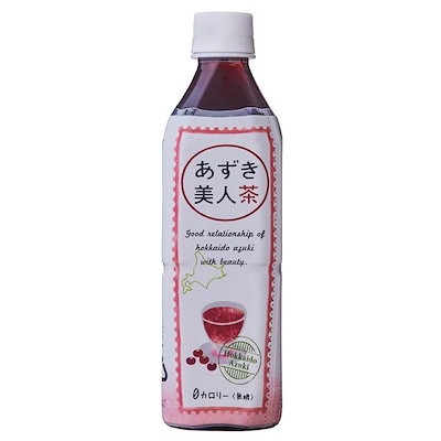 他サイト： 遠藤 北海道産 あずき 美人茶 500ml 1ケース (24本) 飲料　　あずき 小豆 あずき 美人茶の商品画像