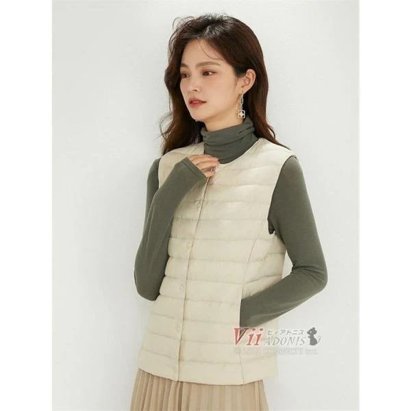 【急速出荷 2025年新作】ダウンベスト レディース ベスト 薄手 中綿ベスト レディース レディースダウンベスト ベストコート 暖かベスト インナーダウンベスト ナイロンベスト
