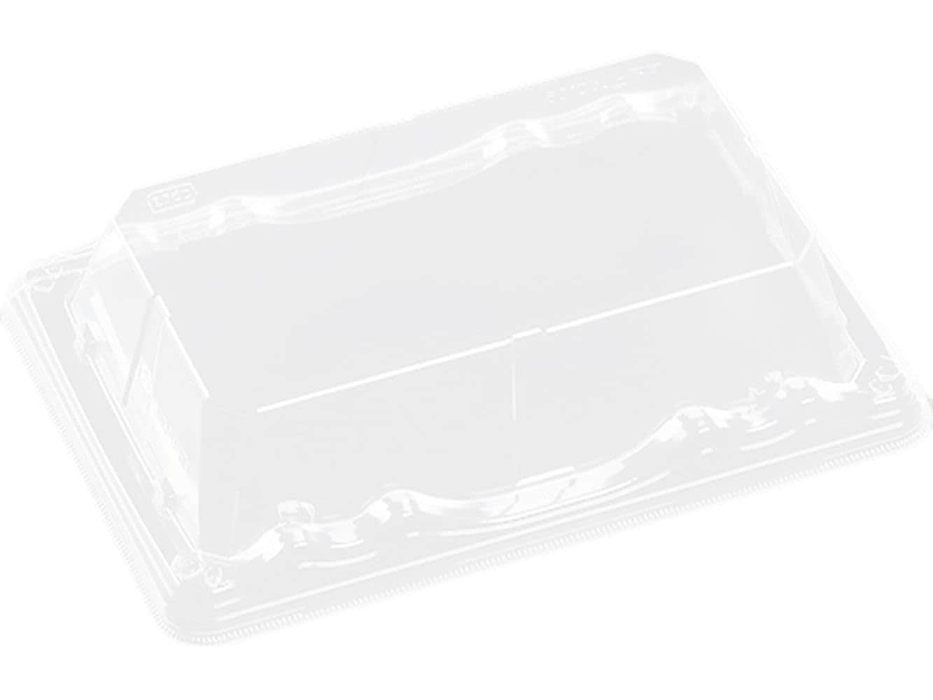 【ケース販売】 エフピコ(Fpco) T-大波皿2-4嵌合高蓋 透明 900枚入 65V9