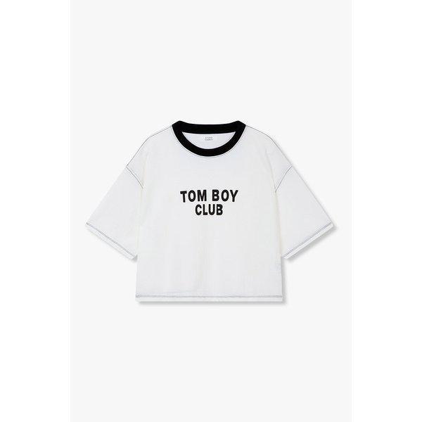 トムボーイ クラブ 配色 半袖 Tシャツ 9196322995002