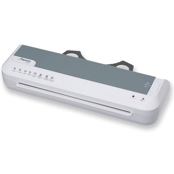 アスカ Asmix ラミネーター 2本ローラー ラミネーター A3サイズ L204A3W ホワイトその他