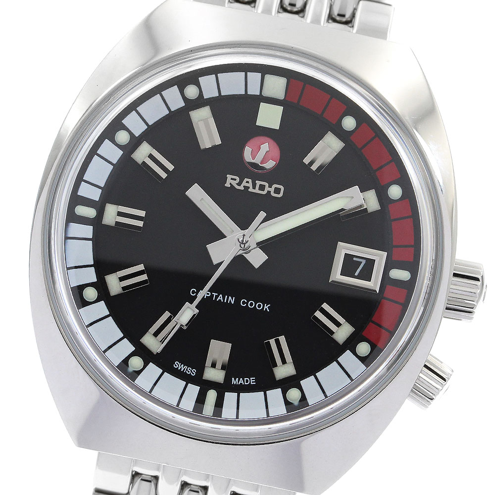 ラドー RADO R33522153 トラディション キャプテンクック マーク 限定1962本 自動巻き メンズ 美品 箱・保証書付き_905026【中古】