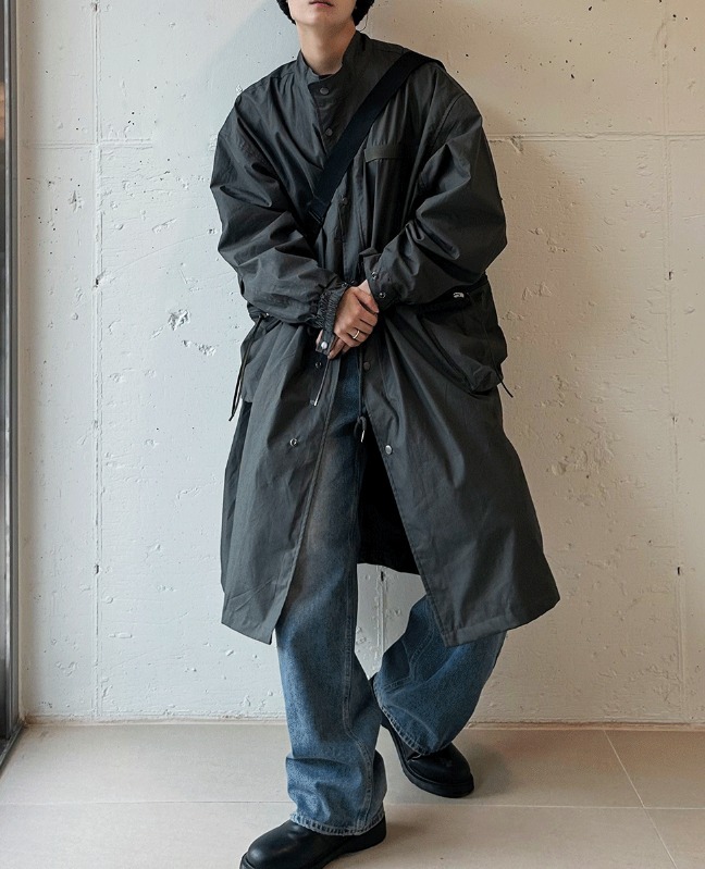[COSYHARU公式] Long Trench Field Jacket