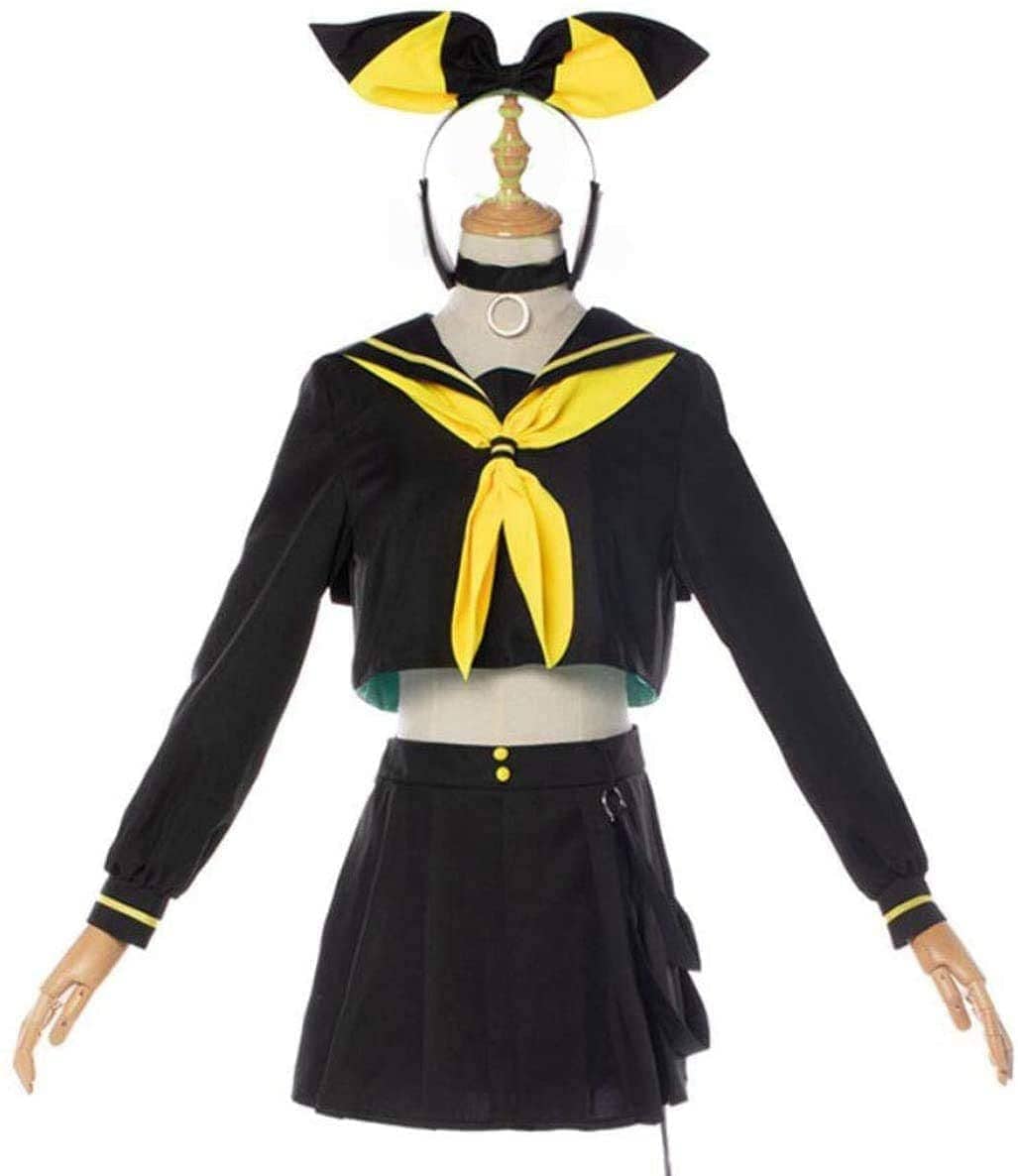 VOCALOIDボーカロイド 双子 鏡音リン 劣等上等 公式服 マジカルミライ コスプレ衣装