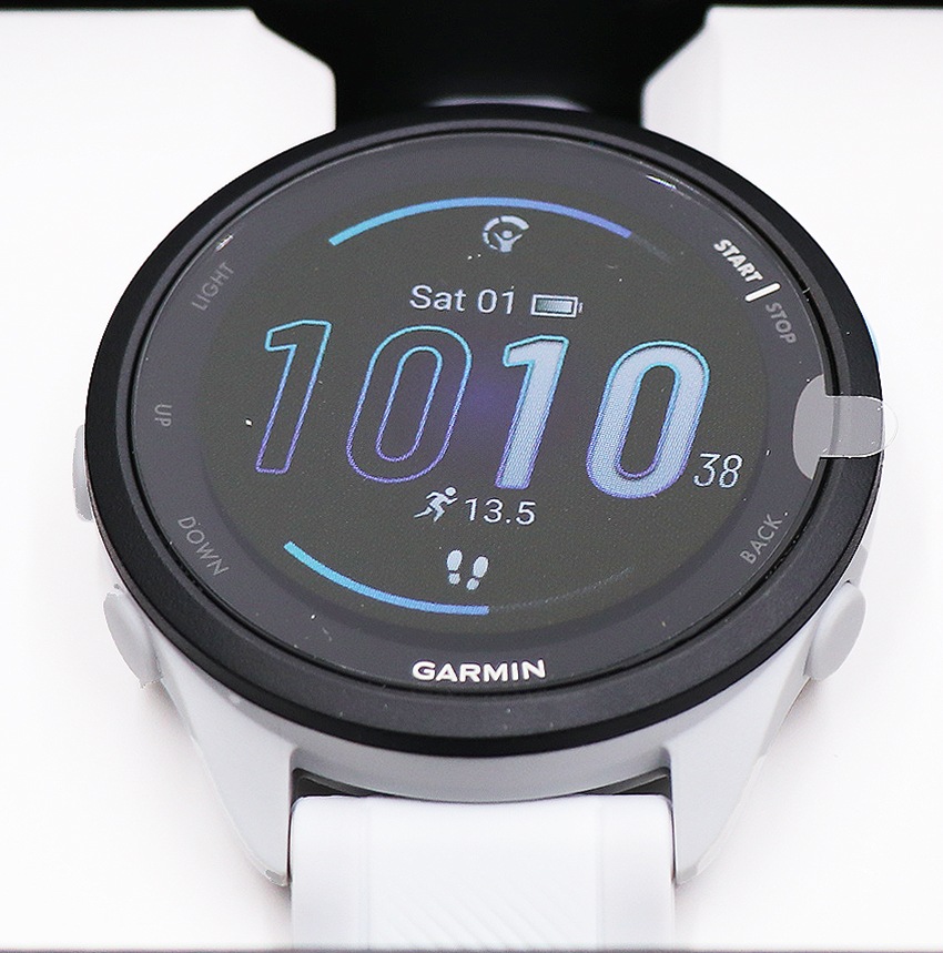 【国内正規品】 Forerunner 165 Music GPS ランニング スマートウォッチ 010-02863-91 WHITE GRAY