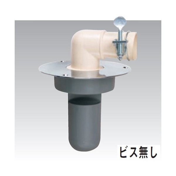 アウス D-STCB3-PUビスなし [スーパートラップ付洗濯機用床排水金具(VPVU75兼用)]