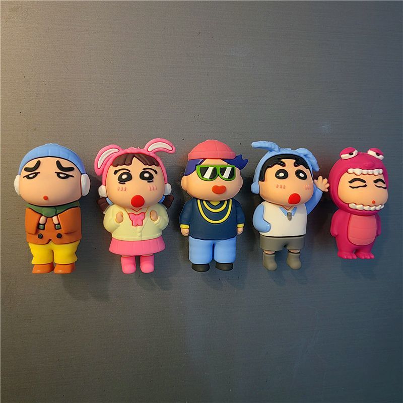 3d 立体クリエイティブ冷蔵庫マグネット漫画漫画メッセージステッカー穴ボード装飾