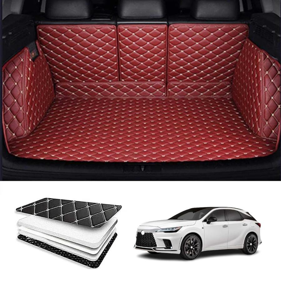 車のトランクマット 新型レクサス RX RX350 RX450h+ RX500h 5代目 5人乗り 専用トランクマット 3Dフルカバーカーゴマット RX RX350 RX450h+ RX500h 5代