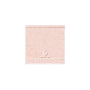 【即日発送】ジルスチュアート JILLSTUART ポイントハート タオルハンカチ ピンク フルフィーコットン 無撚糸 58-1570070 約2525cm