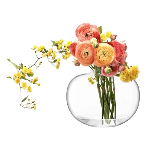 LSA(エルエスエー) フラワーベース(花器) クリア高さ20cmFlower(フラワー)G1722