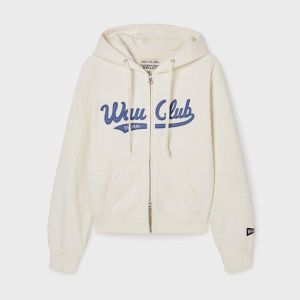 AK盆唐店 パッチ Crop Hood Zip-up / WHMZG1111F