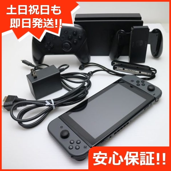 美品 Nintendo Switch グレー 210