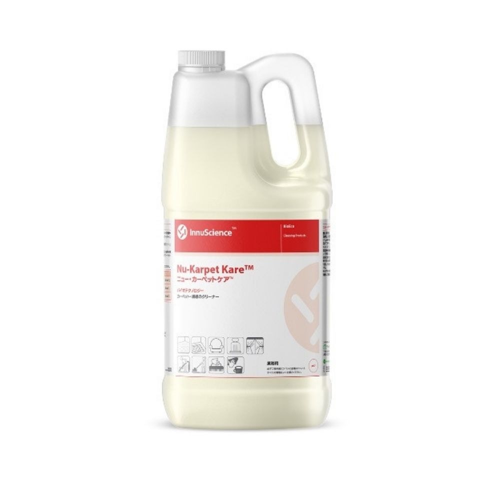 ミッケル化学　カーペット・繊維のクリーナー　ニュー・カーペットケア　4L×2本【メーカー直送・代引き不可・時間指定不可】