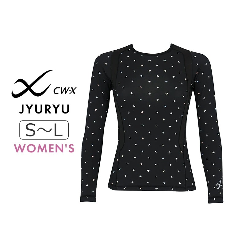ワコール CW-X 柔流 Jyuryu 機能性トップス ラウンドネック 長袖 レディース 全3色 S/M/L JAY410