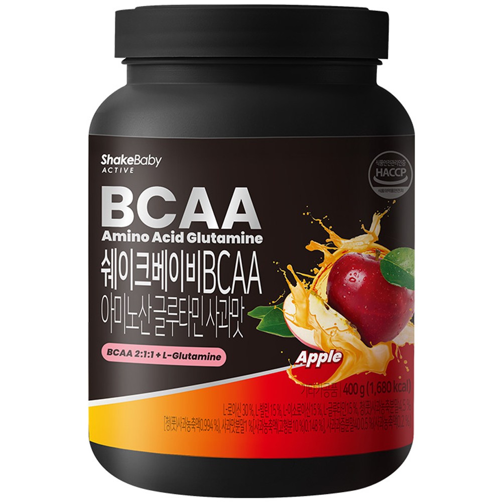 シェイクベビーBCAAアミノ酸Lグルタミンリンゴ味40p 5,544円