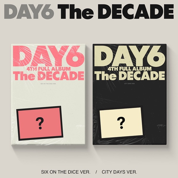 [2種セット] DAY6 4集 アルバム The DECADE デイシックス 初回限定 公式アルバム チャート反映