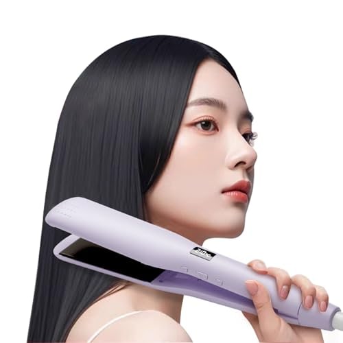 ヘアアイロン ストレート 2way 44mmプレート 15s急速加熱 80～210℃ 26段階温度調整 LCD液晶モニター表示 ワンタッチロック 360度回転コード オートパワーOFF機能 ヘアストレ