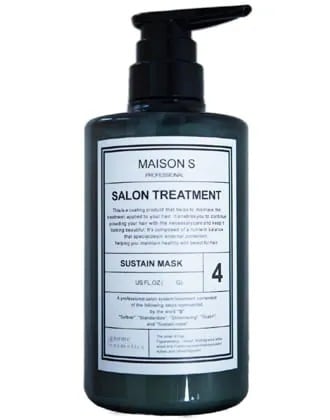 [国内正規品]ノームコスメティクス メゾンエス サステインマスク4 800g 抜け毛 切れ毛 低刺激 高洗浄力 プラセンタ EGF イチジク フィグ ヒト遺伝子組み換えポリペプチド プラセンタ注射