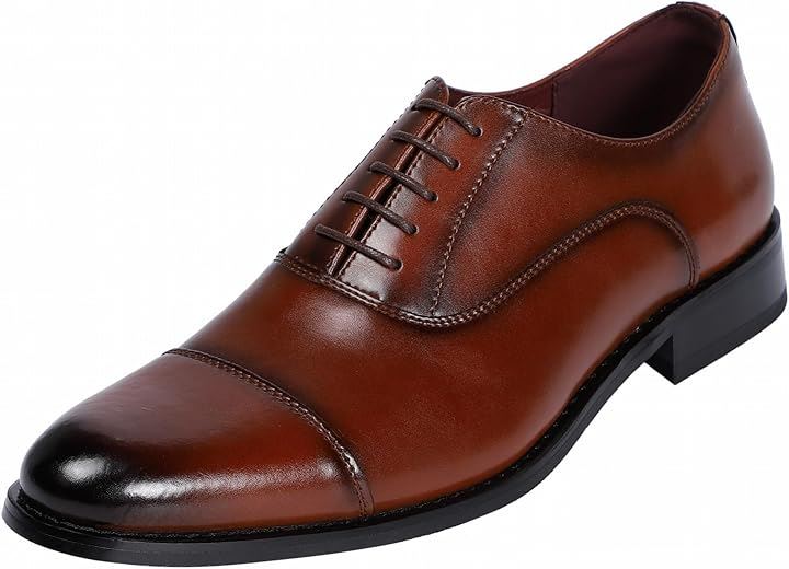 革靴 ビジネスシューズ メンズ 紳士靴 本革 ドレスシューズ レザー フォーマル(ブラウン, 26.0 cm 3E)