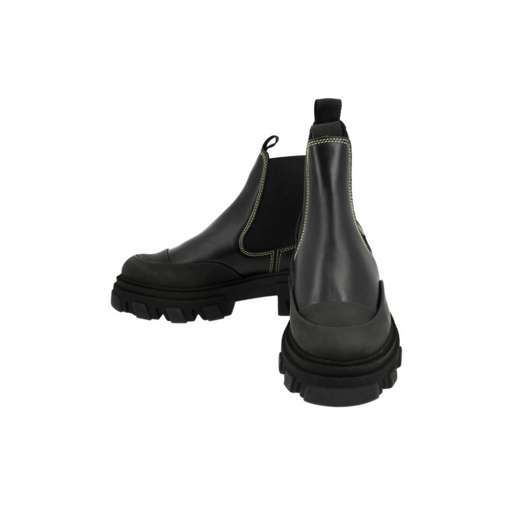 GANNI ロウ チェルシー ブーツ S1751 099 45,550円