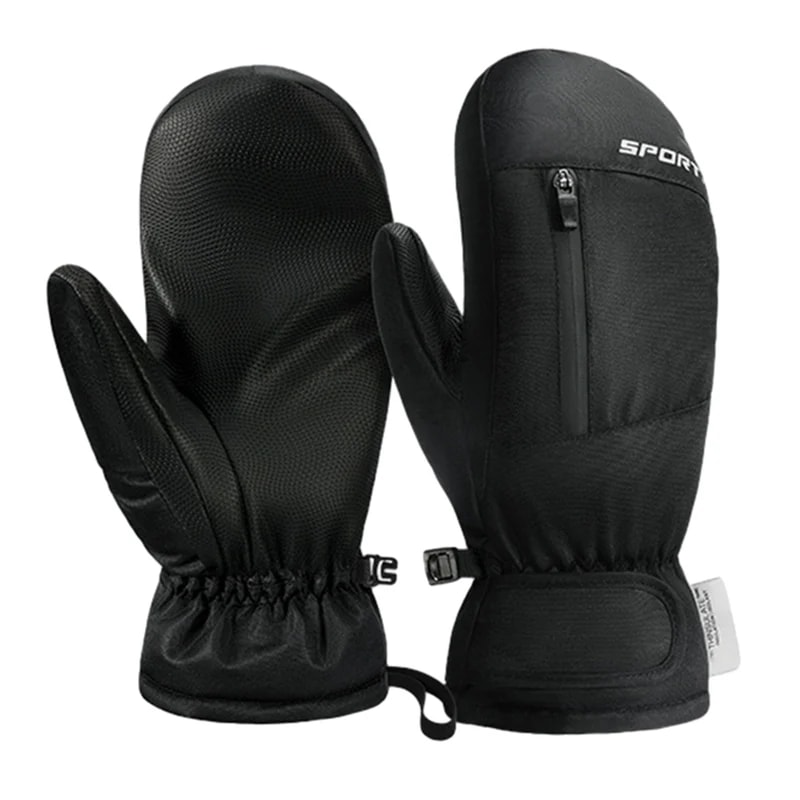 スキーとスノーボード用の防水サーマルスノーグローブ屋外miten厚い手袋暖かい手冬 6,662円