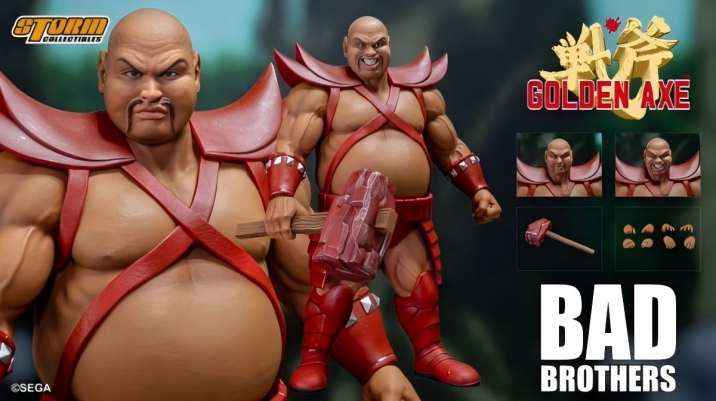 Storm Toys Golden Axe BAD BROTHERS アクションフィギュア SGGX07RD