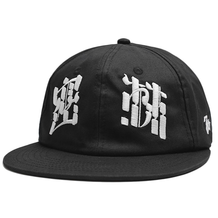 7union キャップ レディース 黒 帽子 浅め ぼうし スナップバックキャップ おしゃれ かわいい シンプル ALEX コラボ 漢字風英字