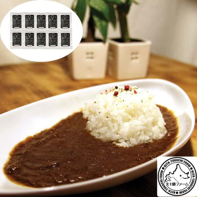 北海道 北十勝ファーム 短角牛カレー 10食 B レトルトカレー180g10 離島は配送不可 770071 お歳暮 お中元 お土産 ご進物 ギフト 贈り物に最適