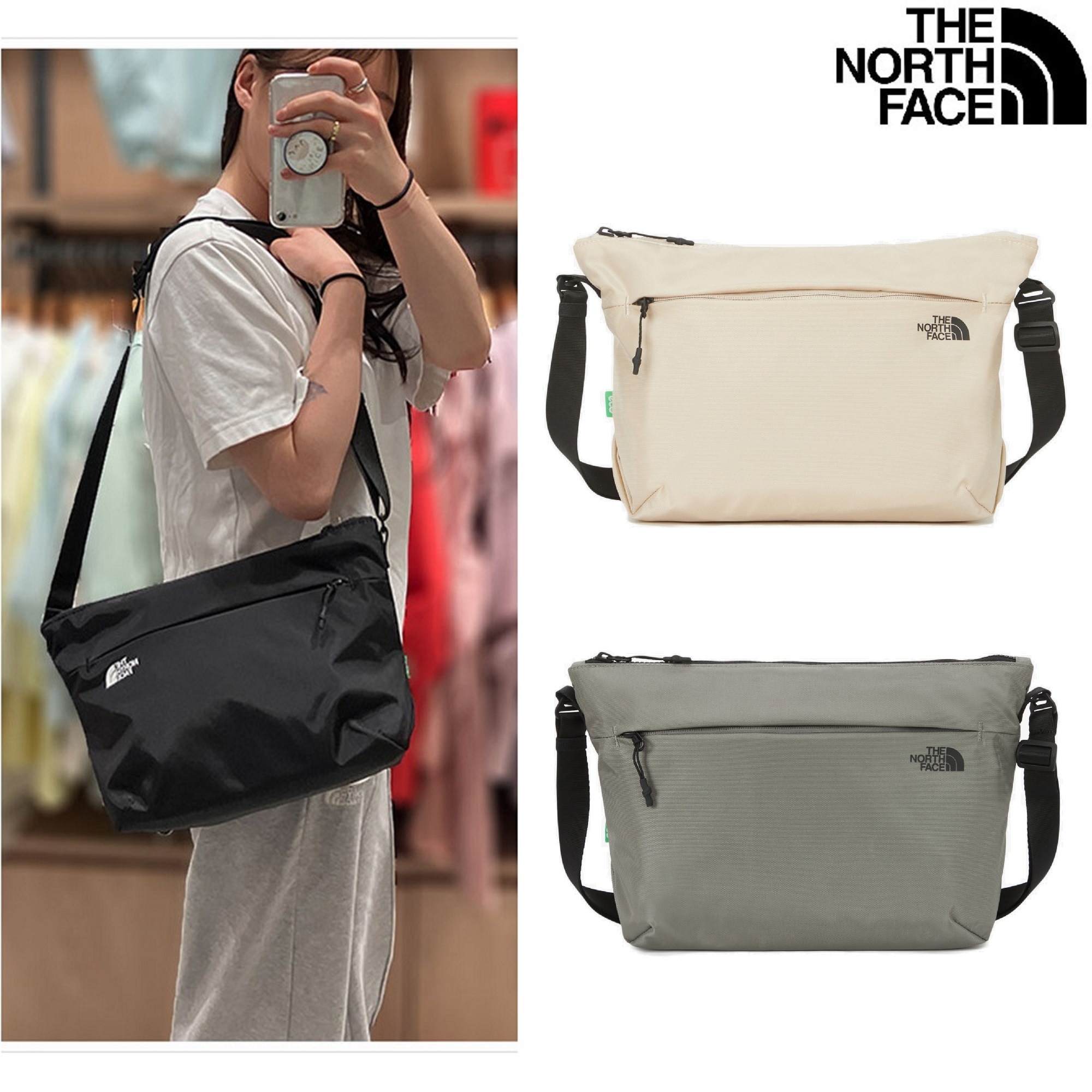 SP CROSS BAG M 3色 新学期 カジュアル 新商品 韓国人気 日常用 旅行用 男女共用 日常服
