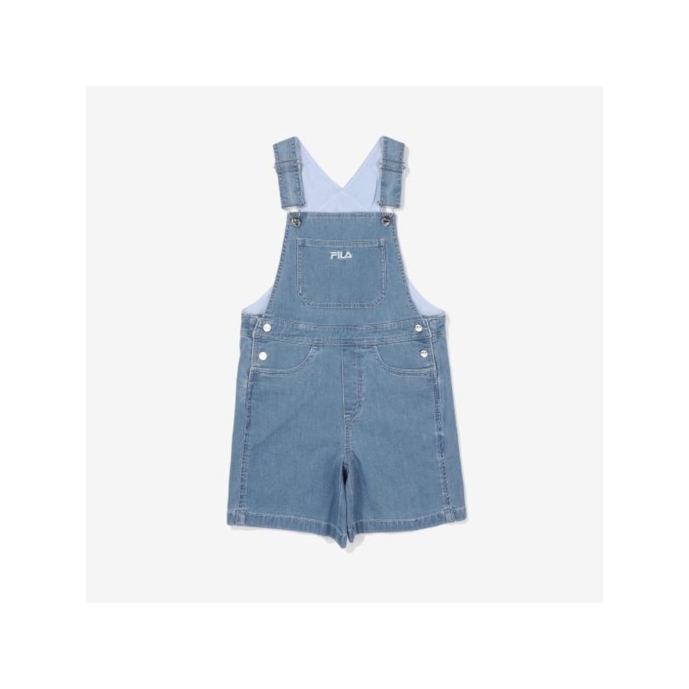 [FILA KIDS] オーバーオールショートパンツ (FK2PTF1102F_LDE) Q0ZFK2PTF1102FLDE
