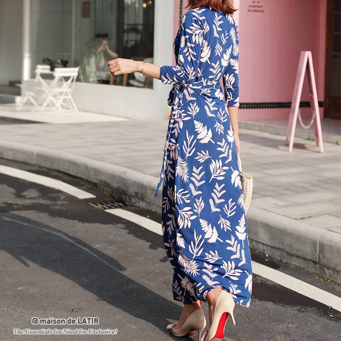 総柄ワンピース ゆったり ロングワンピース ロング丈 フレアライン Aライン 最大56 オフ リゾートワンピ 半袖 デイリーおしゃれ 大人カジュアル 春夏 半端丈 シンプル 夏ワンピース 大人可愛い