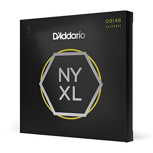 DAddario ダダリオ エレキギター弦 NYXL Super Light Top/Regular Bottom .009-.046 NYXL0946-3P 3set入りパック 【国内正規品】
