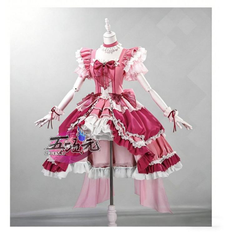 【大人気】五次元　魔法少女まどかマギカ　コスプレ　佐倉杏子　ステージ衣装